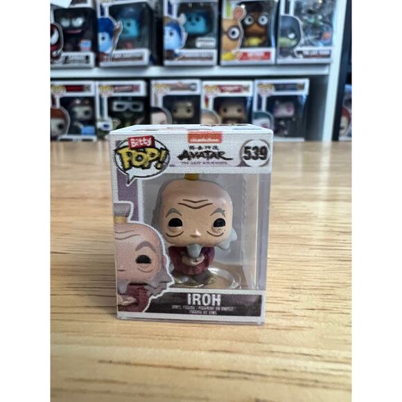 BITTY Iroh Funko Pop #539 ATLA Avatar Last Airbender Nickelodeon Anime Nick TV - Picture 1 of 6